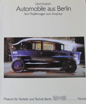 Kubisch "Automobile aus Berlin" Vehicle-History 1985 (7984)