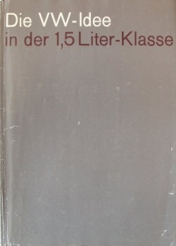 Volkswagen 1500 Modelprogram 1964 Carbrochure (7579)