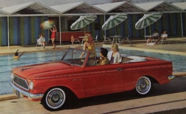 Rambler American Modellprogramm 1961 Automobilprospekt (8035)