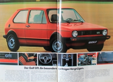 Volkswagen Rabbit Modelprogram 1978 Carbrochure (2148)