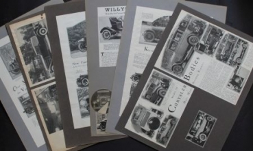 Packard Chrysler Kissel sechs Automobil-Werbeblätter 1925 (1152)