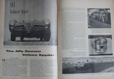 "Sports Cars illustrated" Motorracing-Magazine 1956 (7116)