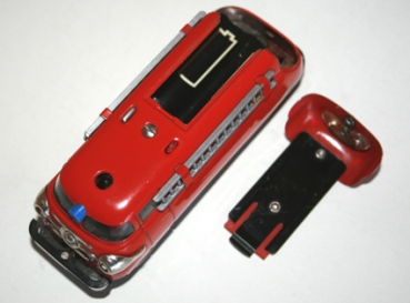 Schuco Varianto Elektro Firebrigade 1955 Tinomdel with frictiondive (1830)