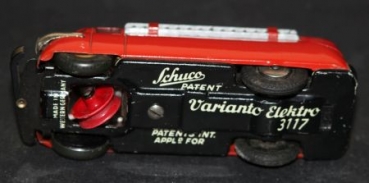 Schuco Varianto Elektro Firebrigade 1955 Tinomdel with frictiondive (1830)