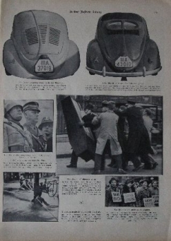 Volkswagen "Berliner Illustrierte" 1939with VW-KdF Story (8118)