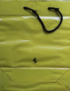 Ferrari Bag 1990 with Logo paper with plastic (1835)