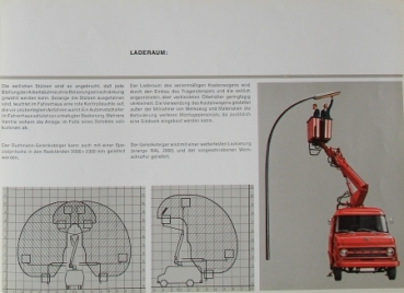 Opel Blitz Ruthmann Steiger Modelprogram 1966 Truckbrochure (8272)