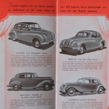 "London Motorshow" 1948 Automobile-Exibition-Catalog London (7372)