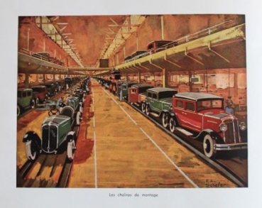 Renault Modelprogram 1931 "Le plus pussante Usine" Carbrochure (7080)