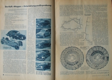 Volkswagen "Energie" Technical Magazine 1939 with VW-KdF Story (9624)