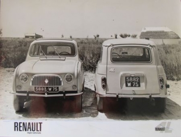 Renault 4 L at Carmarque 1961 Factory-Photo (8223)
