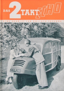 "Das 2 Takt Echo" Goliath-Magazin 1951 (8238)