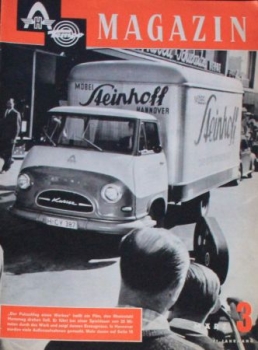 "Hanomag Tempo Magazin" Firmenzeitschrift 1961 (8320)