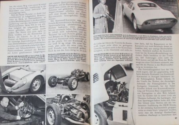 "Hobby - Das Magazin der Technik" 1964 Porsche 904 GTS Technik-Magazin (8399)