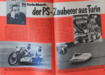"Hobby - Das Magazin der Technik" 1960 Abarth Technical-Magazine (8443)