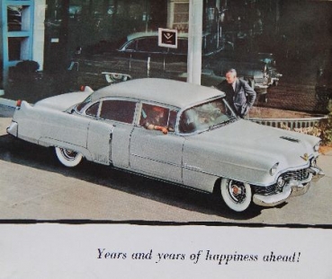 Cadillac Mailer 1955 Carbrochure (8309)