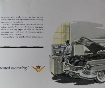 Cadillac Mailer 1955 Carbrochure (8309)
