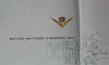 Cadillac Mailer 1955 Carbrochure (8311)