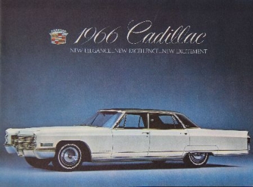 Cadillac Modelprogram 1966 Carbrochure (8319)