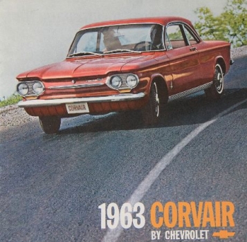 Chevrolet Corvair 1963 Automobilprospekt (8378)