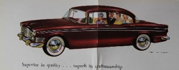 Humber Super Snipe II Modelprogram 1959 Carbrochure (8420)