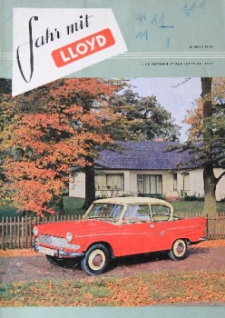 "Fahr mit Lloyd" Lloyd-Magazine 1960 (8481)
