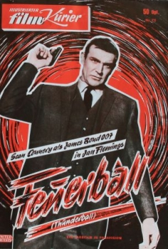Film-Kurier "James Bond Thunderball" 1965 Movie-Brochure (7173)