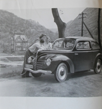 Ford Taunus Modelprogram 1939 Carbrochure (8489)