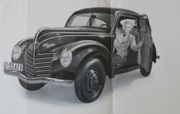Ford Taunus Modelprogram 1939 Carbrochure (8489)