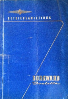 Borgward Isabella TS Coupe Combi 1959 Owner Manual (7156)