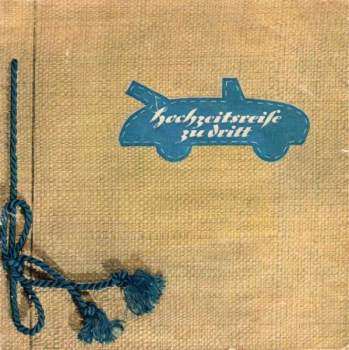 Volkswagen Modelprogram 1955 "Hochzeitsreise zu dritt" BV Aral Carbrochure (8497)