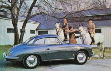 Porsche 356 B 1964 Factory-Postcard (7169)