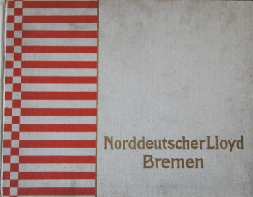 Norddeutscher-Lloyd Bremen 1911 Schiffsreederei-Prospekt (9583)