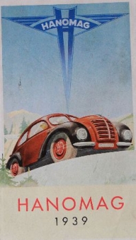 Hanomag Modelprogram 1939 Carbrochure (8666)