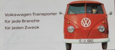Volkswagen T1 Transporter Modelprogram 1963 Carbrochure (4310)