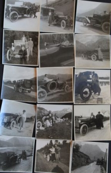 Wanderer und Adler Cabriolets auf Alpentour 1924 dreißig Originalfotos (2969)