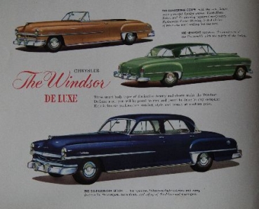 Chrysler Modelprogram 1951 Carbrochure (8730)