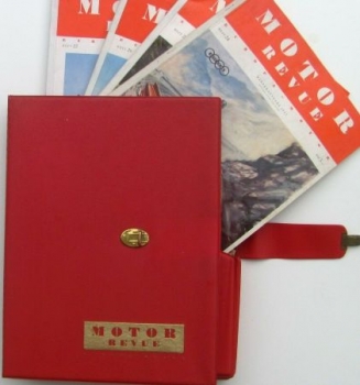 "Motor-Revue" Publishing-Organizer plastic 1955 (6262)