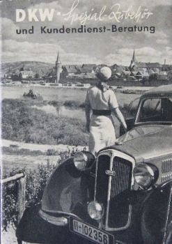 DKW Kundendienstberatung 1936 Automobilprospekt (8758)