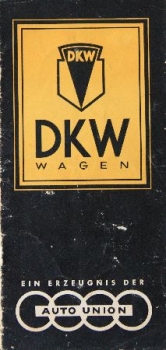 DKW Modelprogram 1939 Carbrochure (8766)