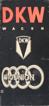 DKW Cars Modelprogram 1939 Carbrbrochure (8770)