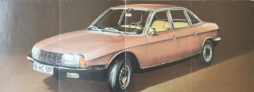 NSU Ro 80 Modellprogramm 1967 Automobilprospekt (8792)