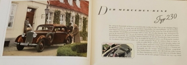 Preview: Mercedes-Benz 230 Modelprogram 1938 Carbrochure (2730)