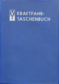 Schollain "Kraftfahr-Taschenbuch" GDR-Vehicletechnic 1959 (9874)