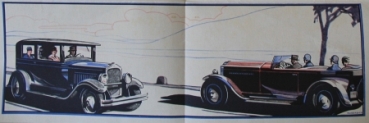 Opel 4 PS Modelprogram 1928 Carbrochure (8870)