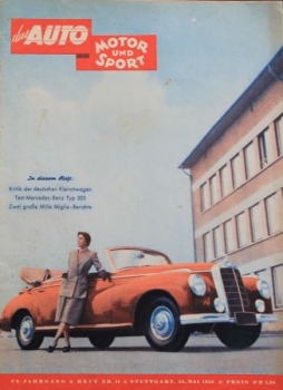 "Das Auto, Motor & Sport" Auto-Magazin 1952 (9968)