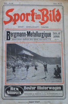 "Sport im Bild"  Rennsport-Magazin 1912 (3886)