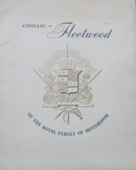 Cadillac Fleetwood "Of the Royal Family of Motordom" 1936 Prestigekatalog (0014)