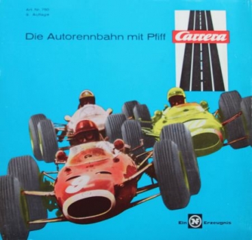 Carrera "Die Autorennbahn mit Pfiff" 1966 Zubehörkatalog (8922)