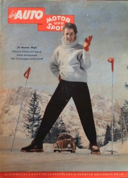 "Das Auto, Motor & Sport" Auto-Magazine 1953 (0532)